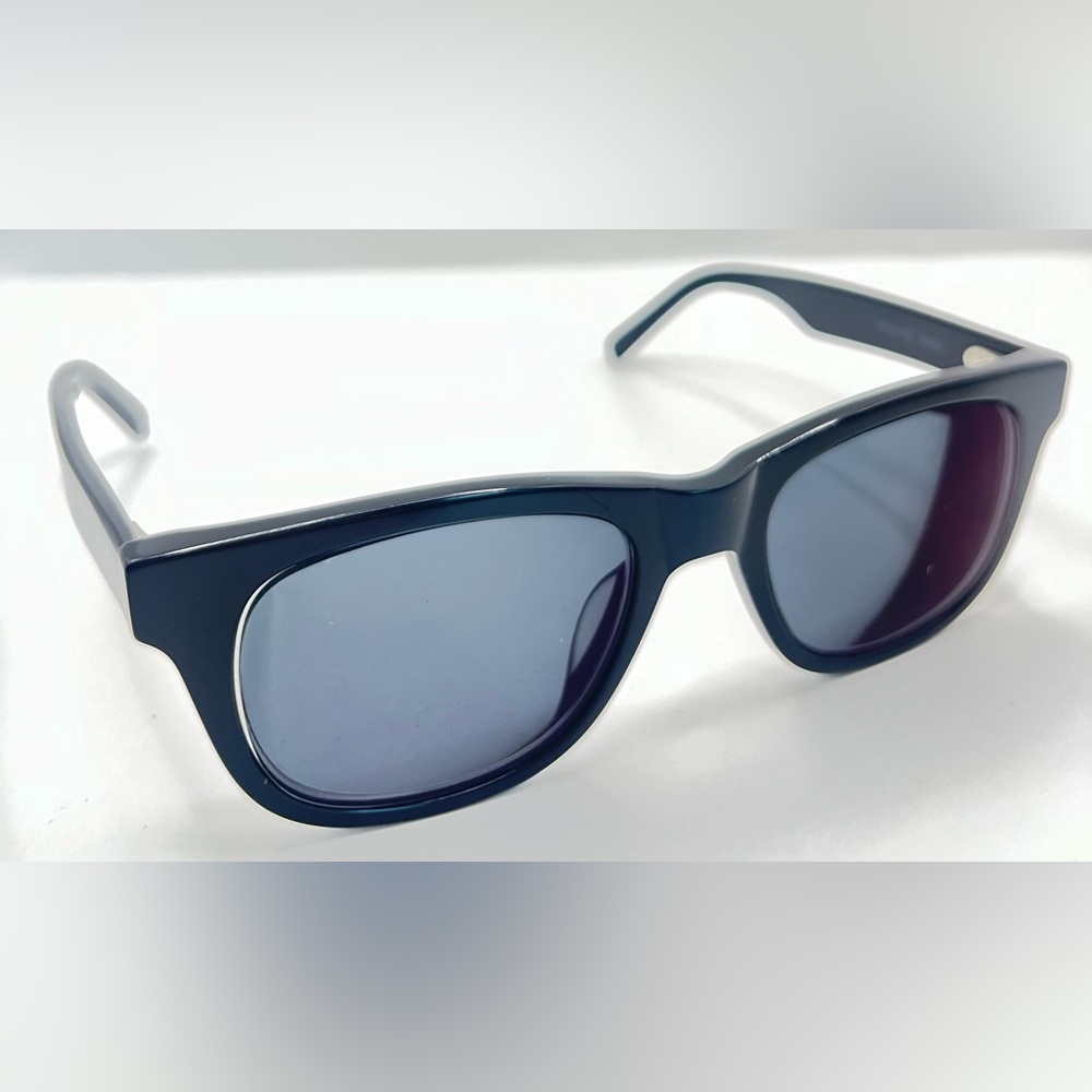 7 For All Mankind BLK00 Black Oval Sunglasses Frames Only